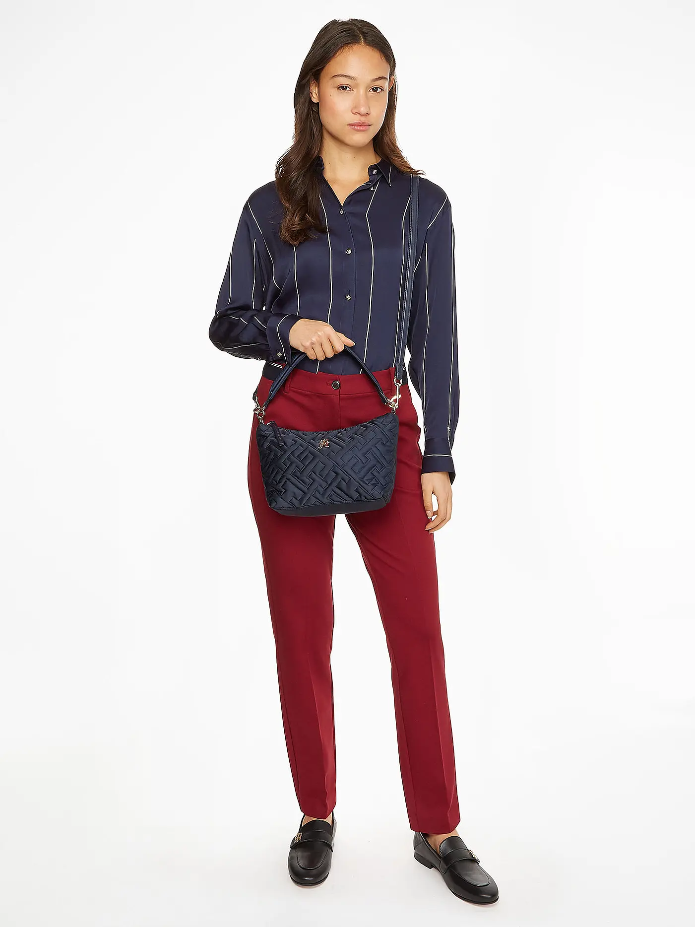 TOMMY HILFIGER | Tasche - Umhängetasche MY TOMMY IDOL | dunkelblau